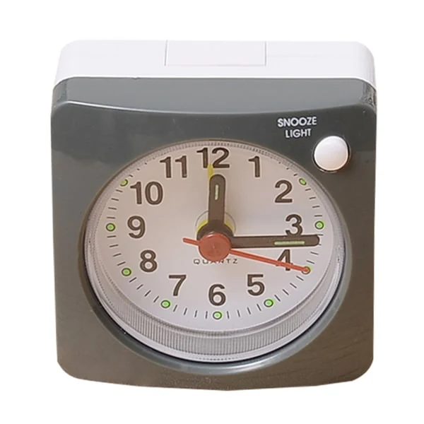 Analog väckarklocka med snooze