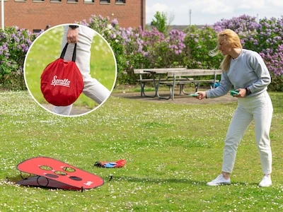 Spralla Portabelt Cornhole Game