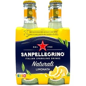 San Pellegrino Limonata i glasflaska