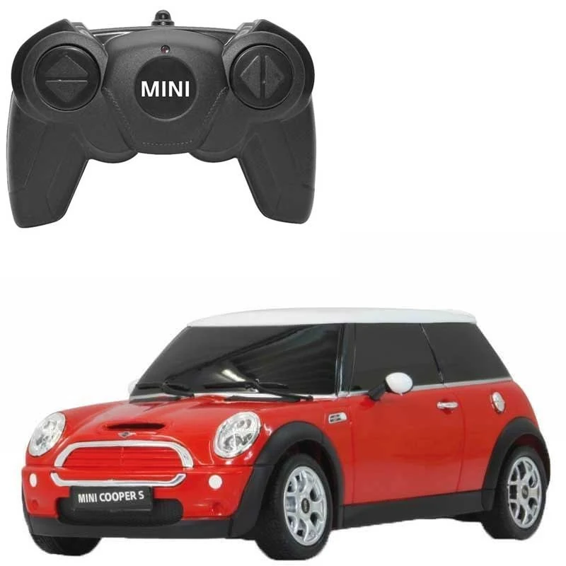 Radiostyrd Mini Cooper S röd Jamara 1:24