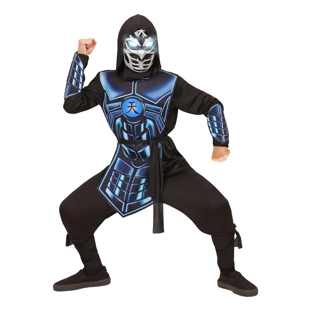 Cyber Ninja Barn Maskeraddräkt-Small