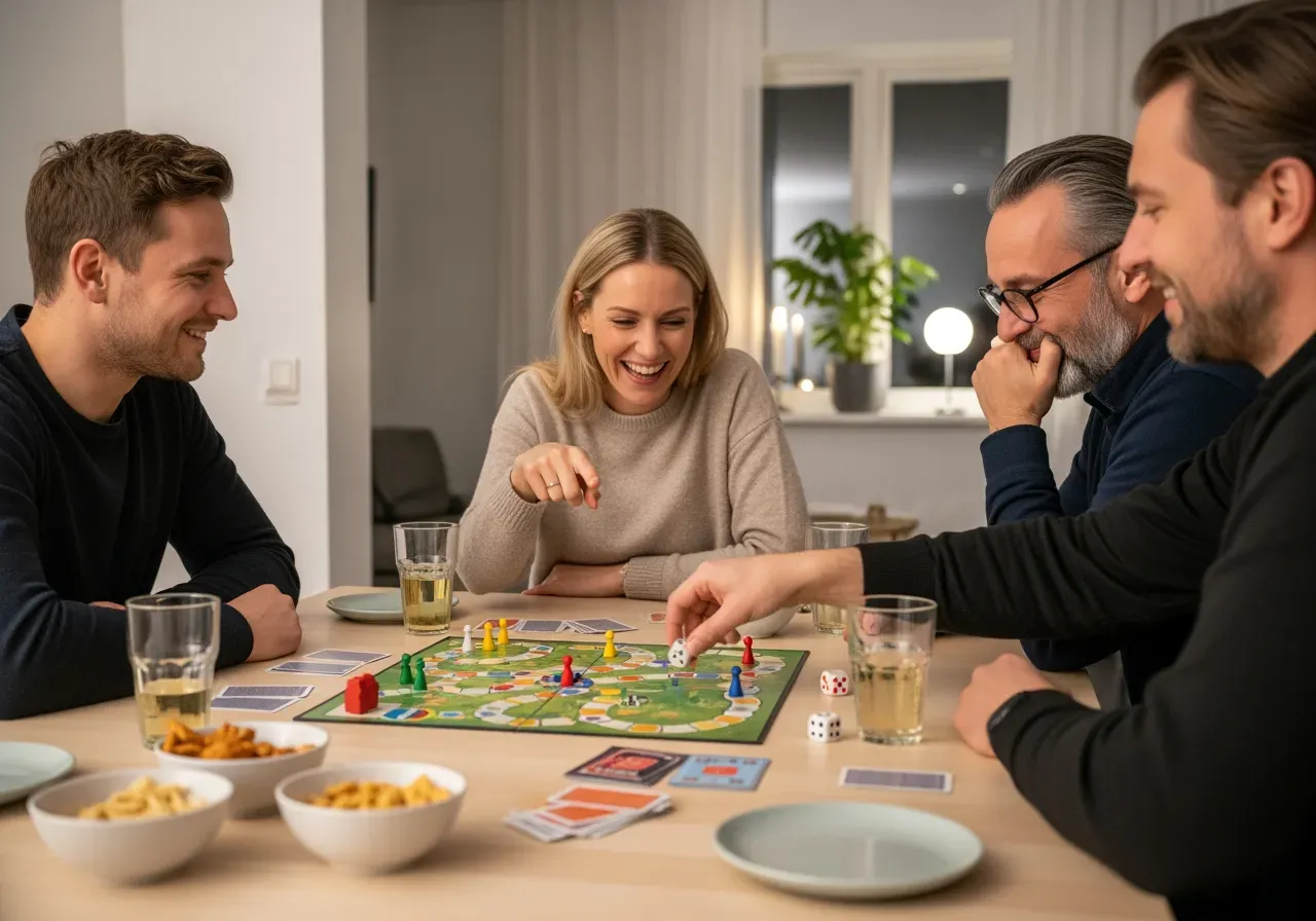 Roliga lekar för festkväll