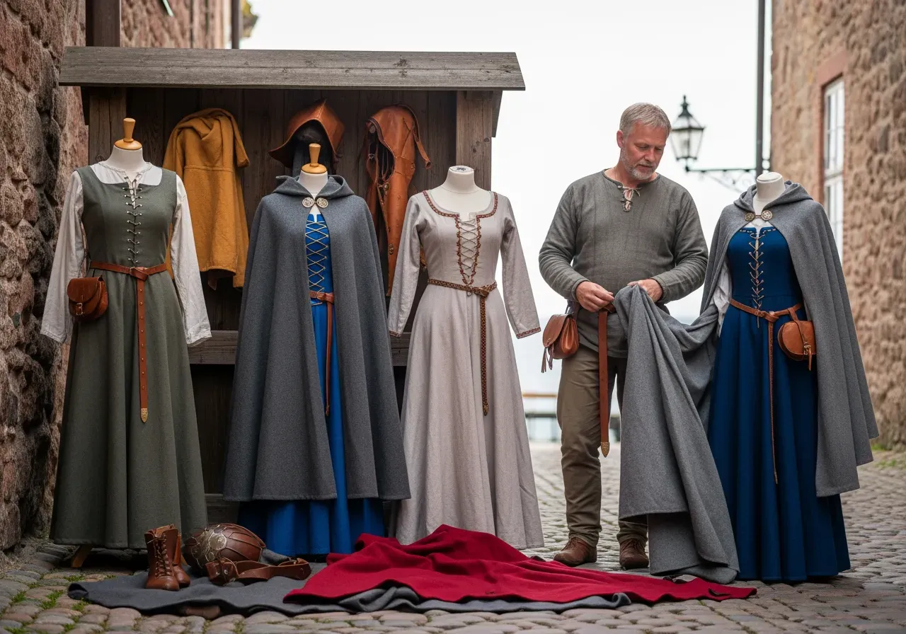 Outfits för Medeltidsveckan på Gotland