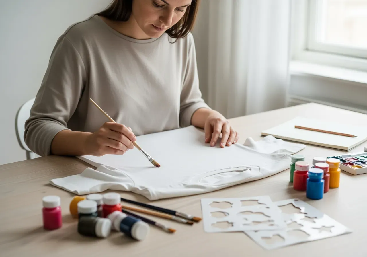 Designa egen t-shirt hemma