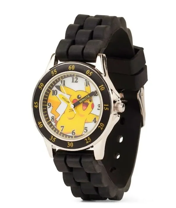 Accutime Time Teacher Watch Pokemon Black