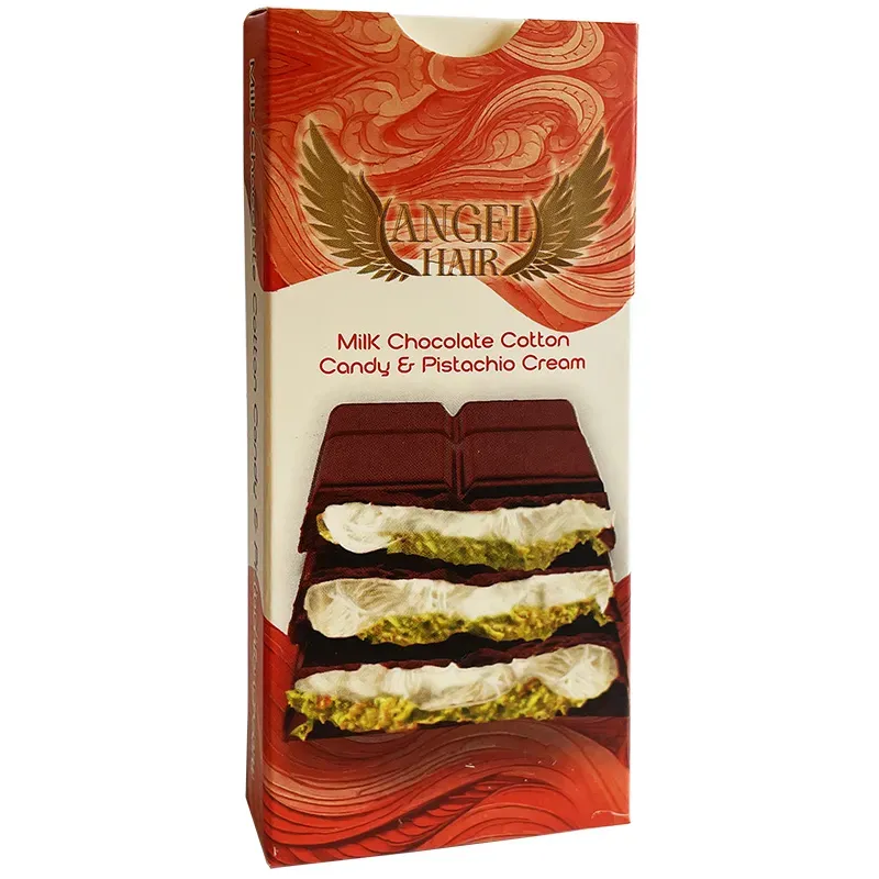 Angel Hair Chocolate Cotton Candy & Pistachio Cream 80 gram