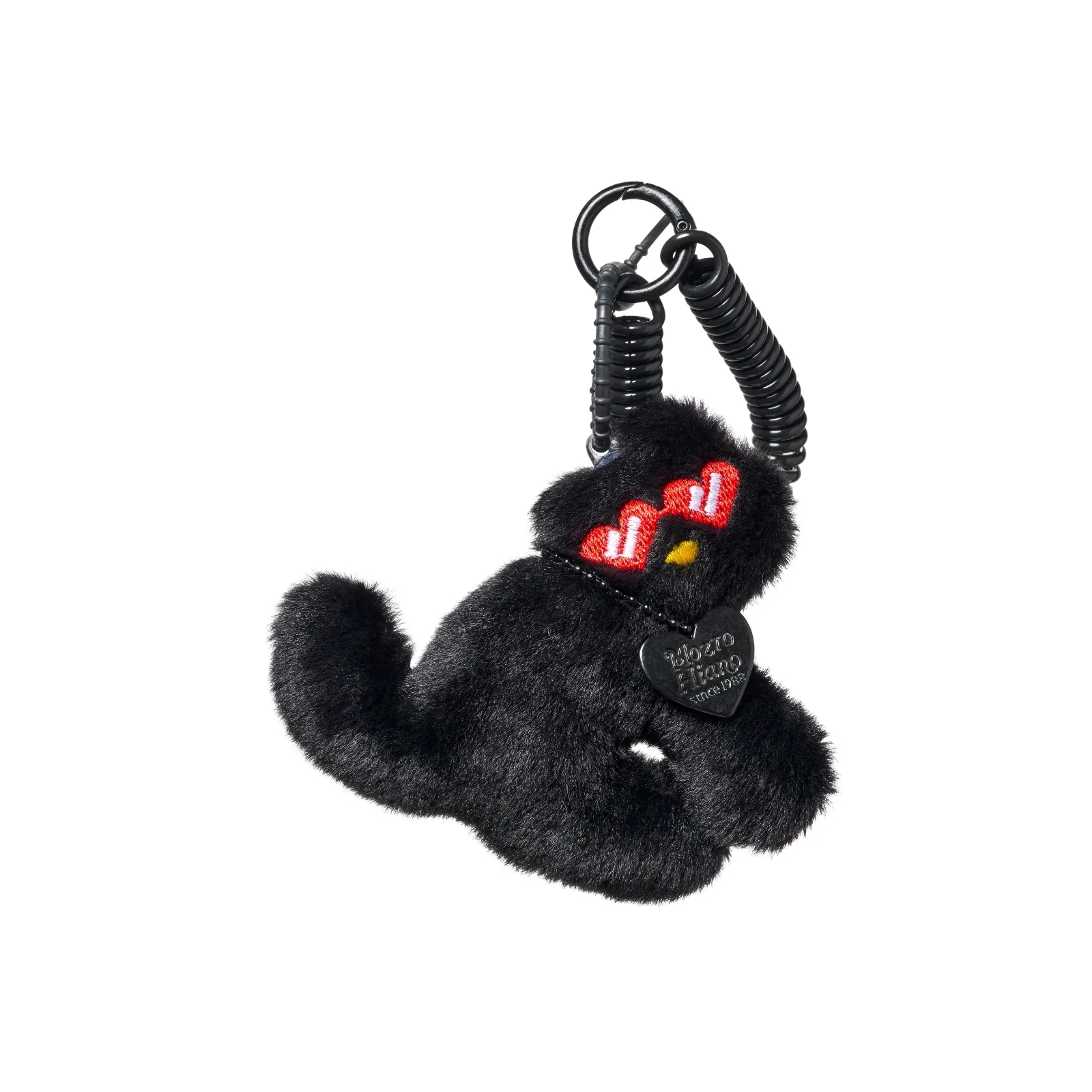 BAG CHARM Cool Cat Black