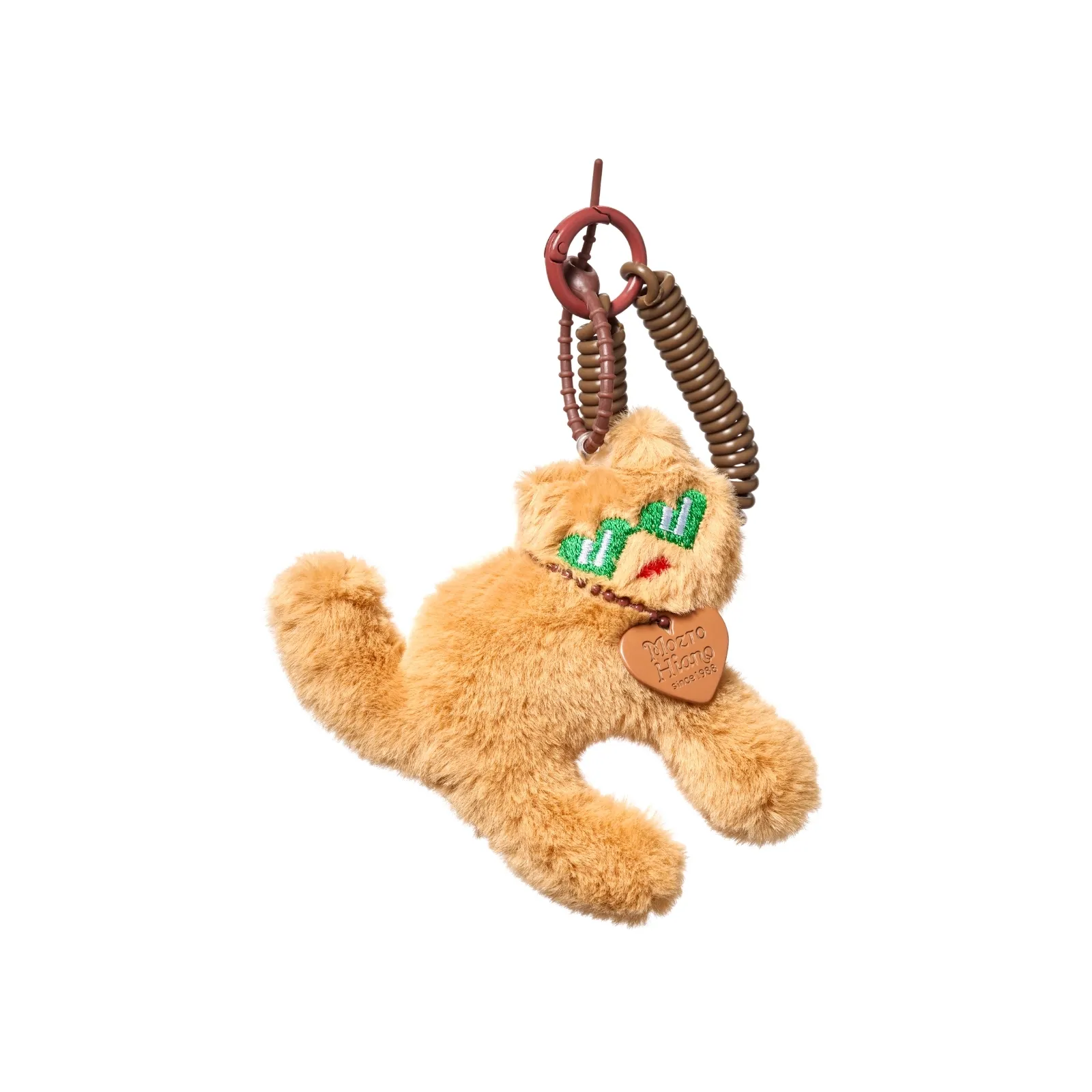 BAG CHARM Cool Cat Brown