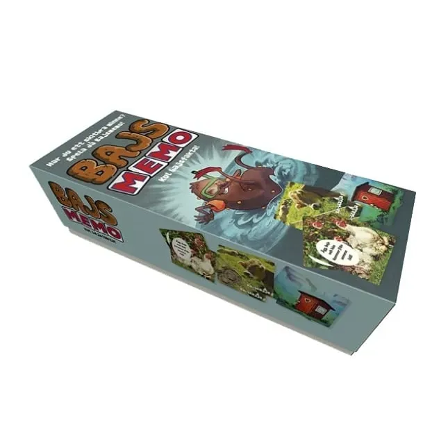 Bajsmemo Minnesspel med Bajsfakta