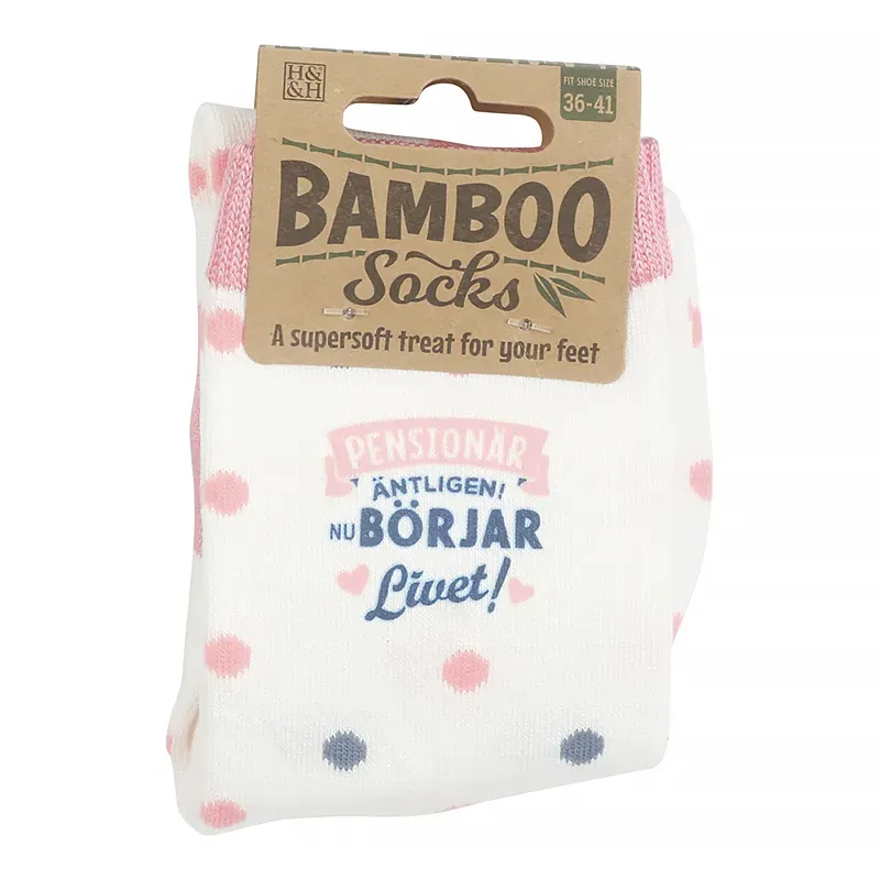 Bambustrumpor - Pensionär Nu Börjar Livet