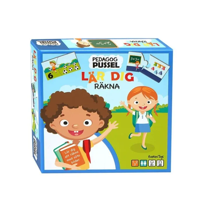 Barbo Toys Pussel Classic Pedagog Pussel Lär Dig Räkna (SE