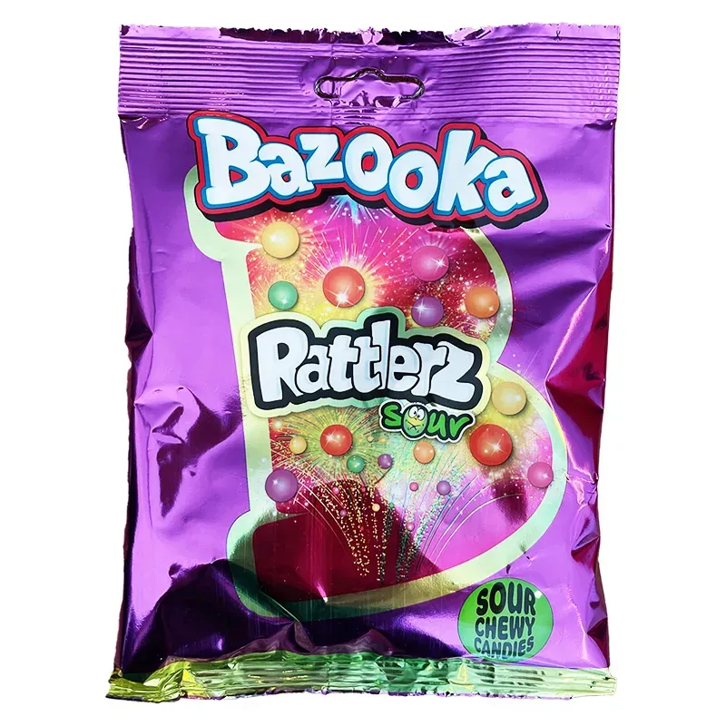 Bazooka Rattlerz Sour 120 gram