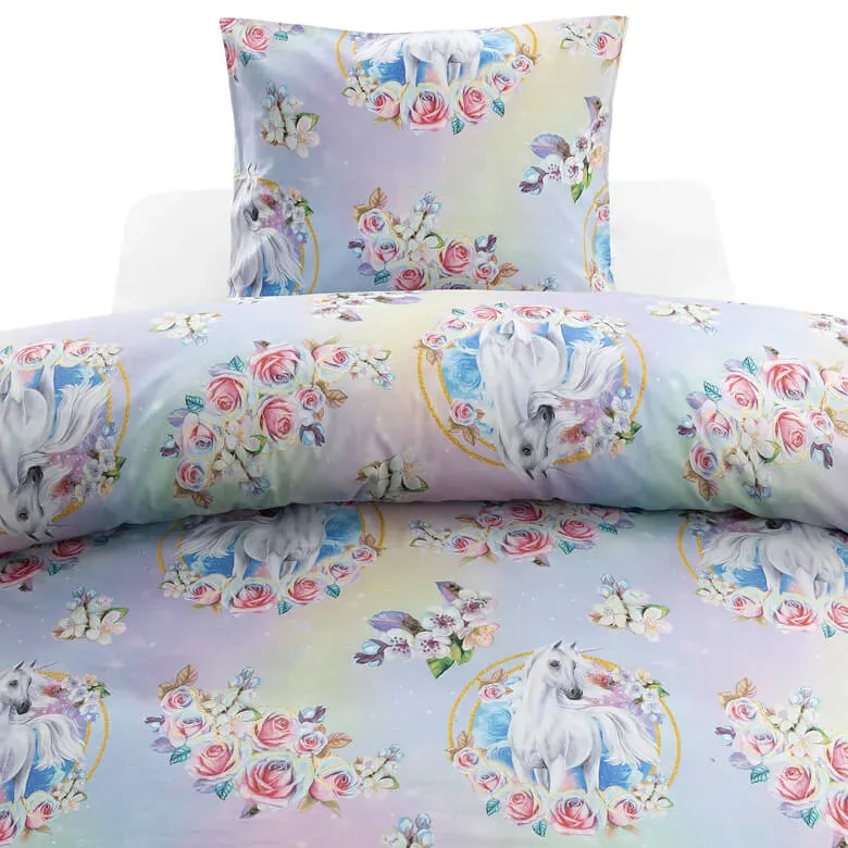 Borganäs Påslakanset Spirit Enhörning