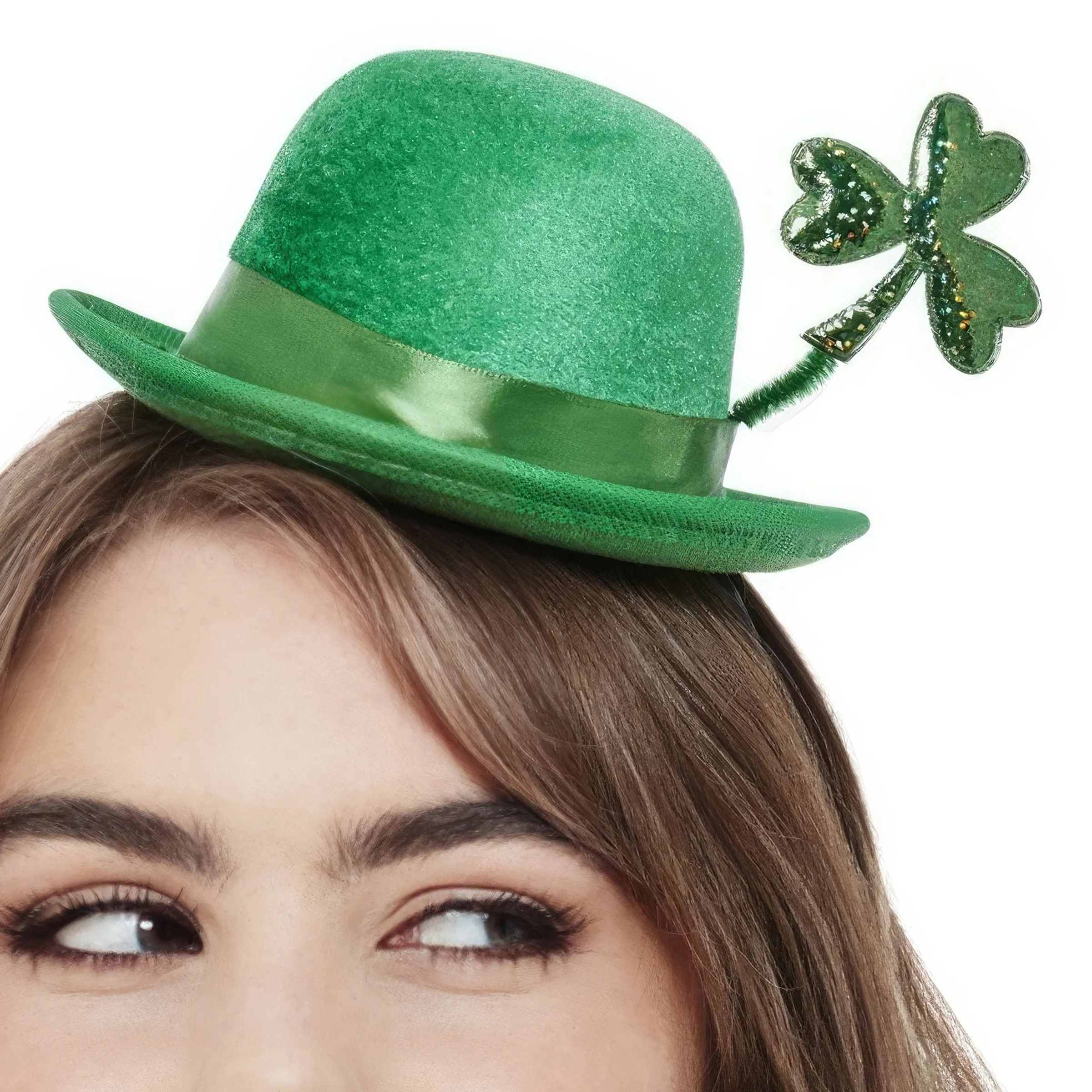 Bowlerhatt Mini St Patricks Day Grön