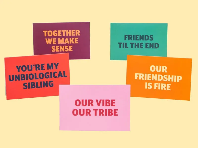 Citatkort Friends - 10-pack