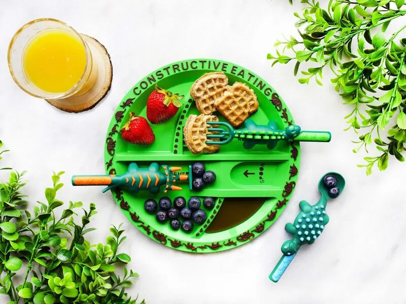 Constructive Eating Dino - Tallrik