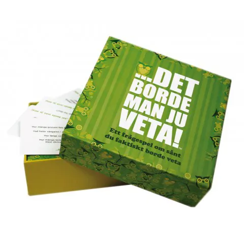 Det Borde Man Ju Veta