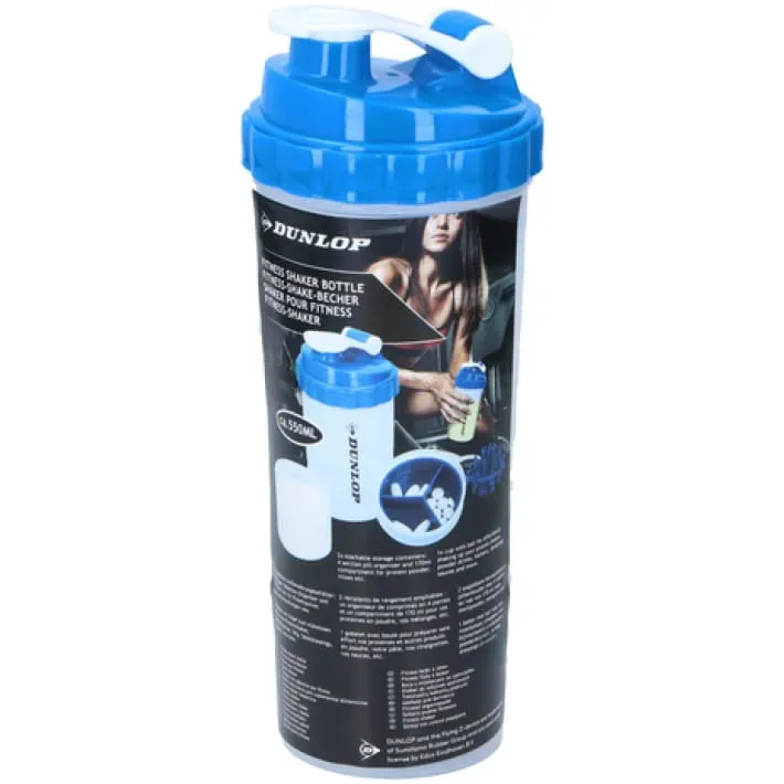 Dunlop Shaker-flaska 550 ml, Blå