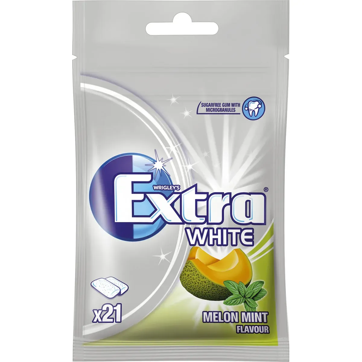 Extra Tuggummi White Melon Mint 21-pack
