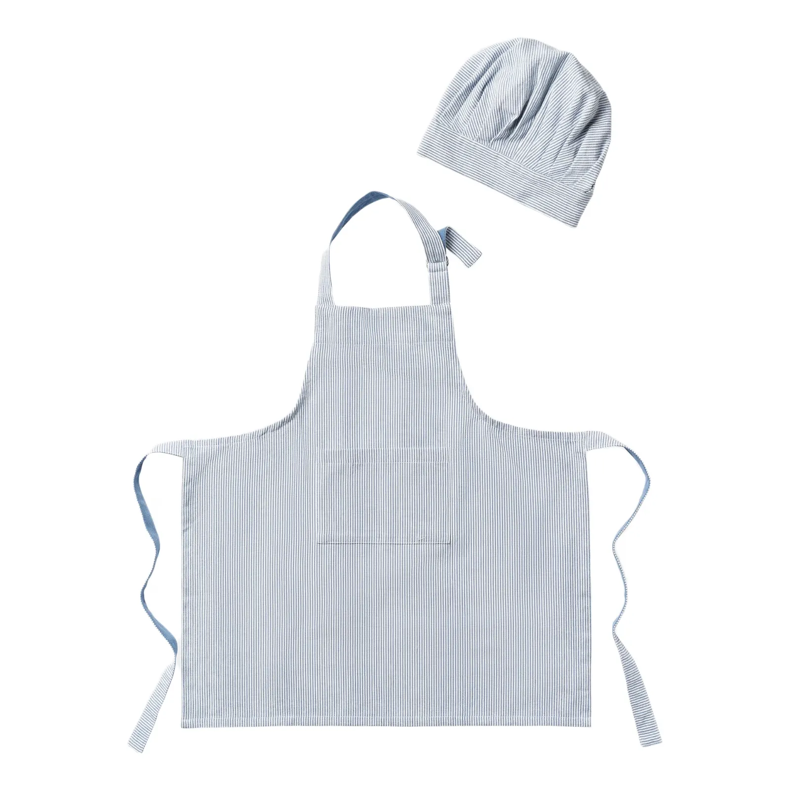 Förkläde/kockmösssa barn Kadett blå