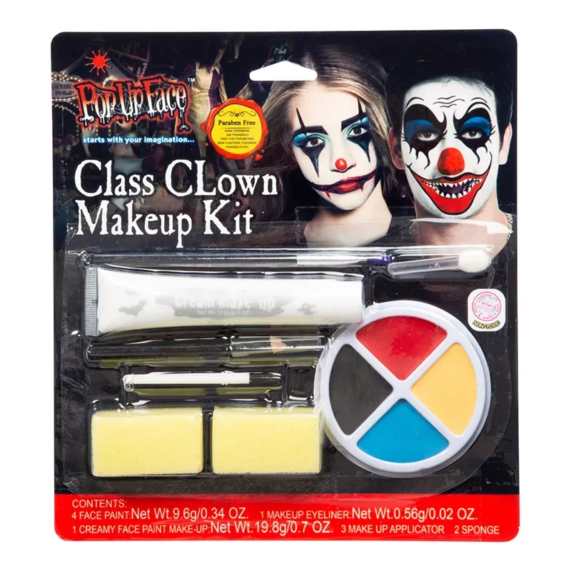 Face On Class Clown Sminkpaket