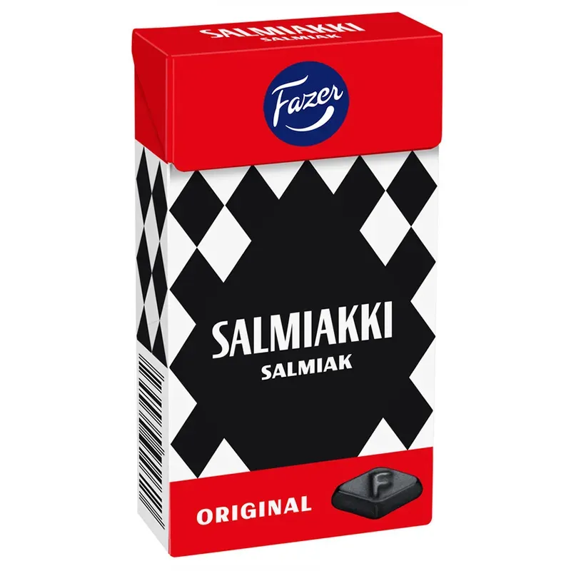 Fazer Salmiakki Tablettask 40 gram