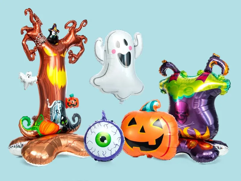 Folieballonger Halloween 5-pack