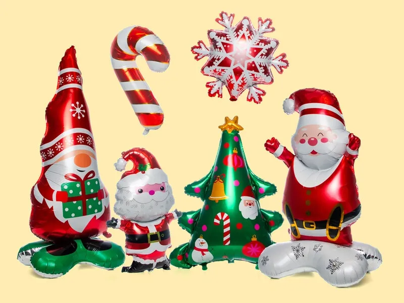 Folieballonger Jul 6-pack