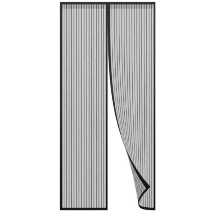 Form Living Mygg/Insäktsnät för Dörr Svart 220x100 cm