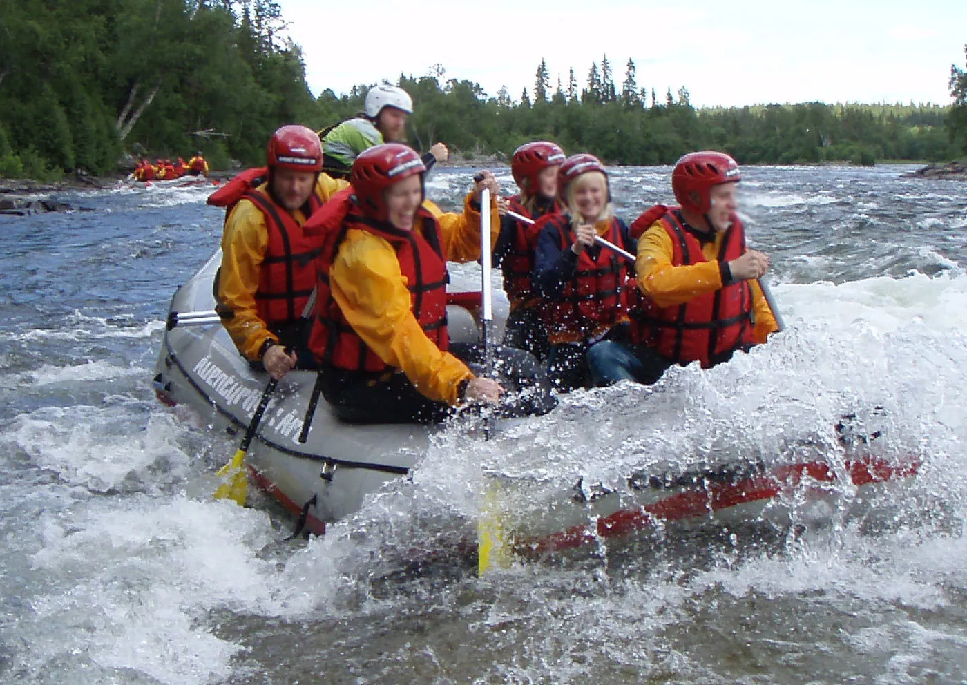Forsränning för två