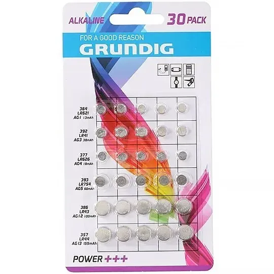 Grundig Batterimix 30-pack
