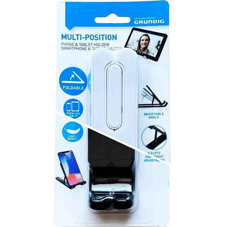 Grundig Mobil & iPadhållare Svart eller Vit