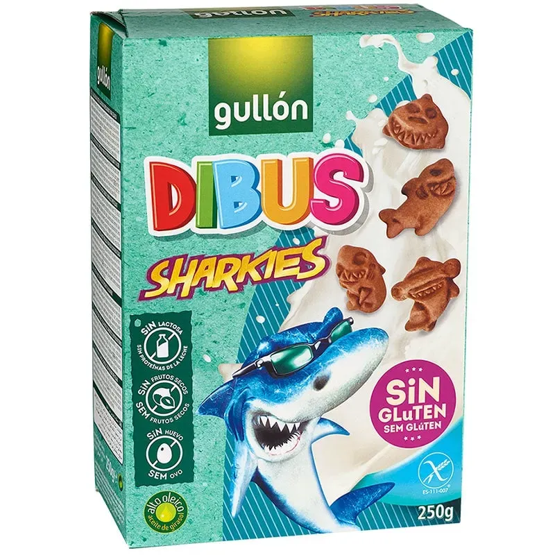Gullón Dibus Sharkies Glutenfria Kex