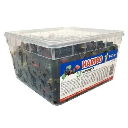 Haribo Vampyrer i Storpack 2625 gram