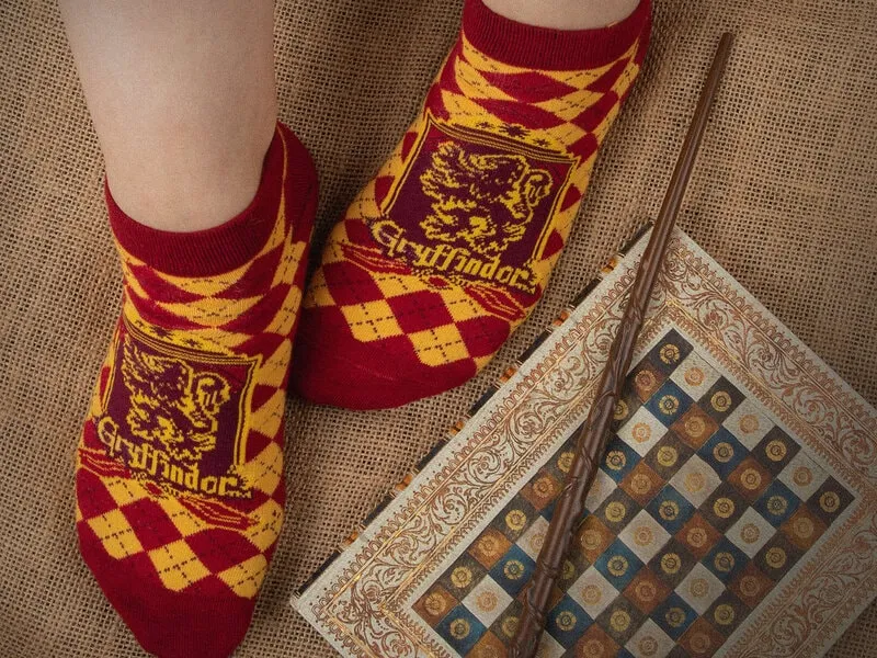 Harry Potter ankelstrumpor 3-pack - Gryffindor