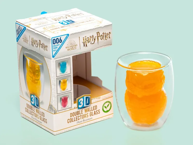 Harry Potter Hedwig 3D Glas