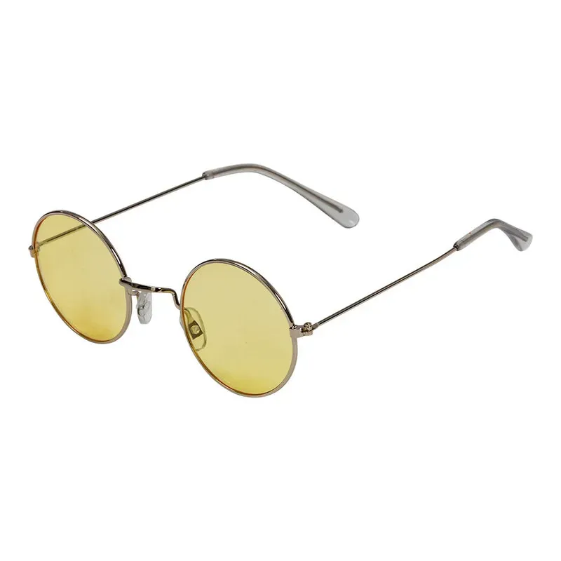 Hippieglasögon, Gula