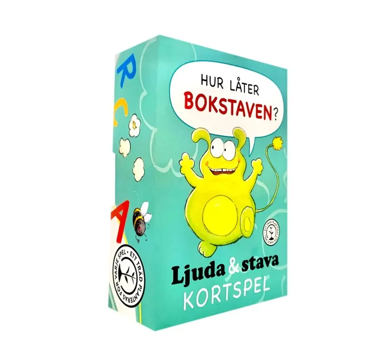 Hur låter bokstaven? Kortspelet