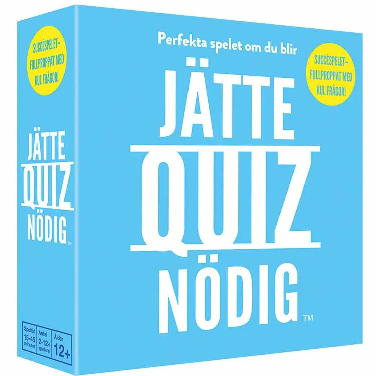 Jättequiznödig - Frågespel (SE