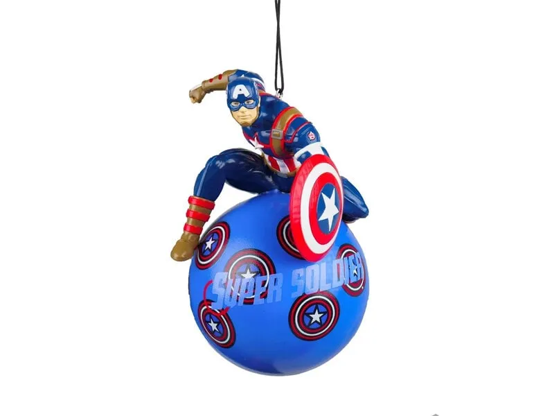Julgranskula Captain America