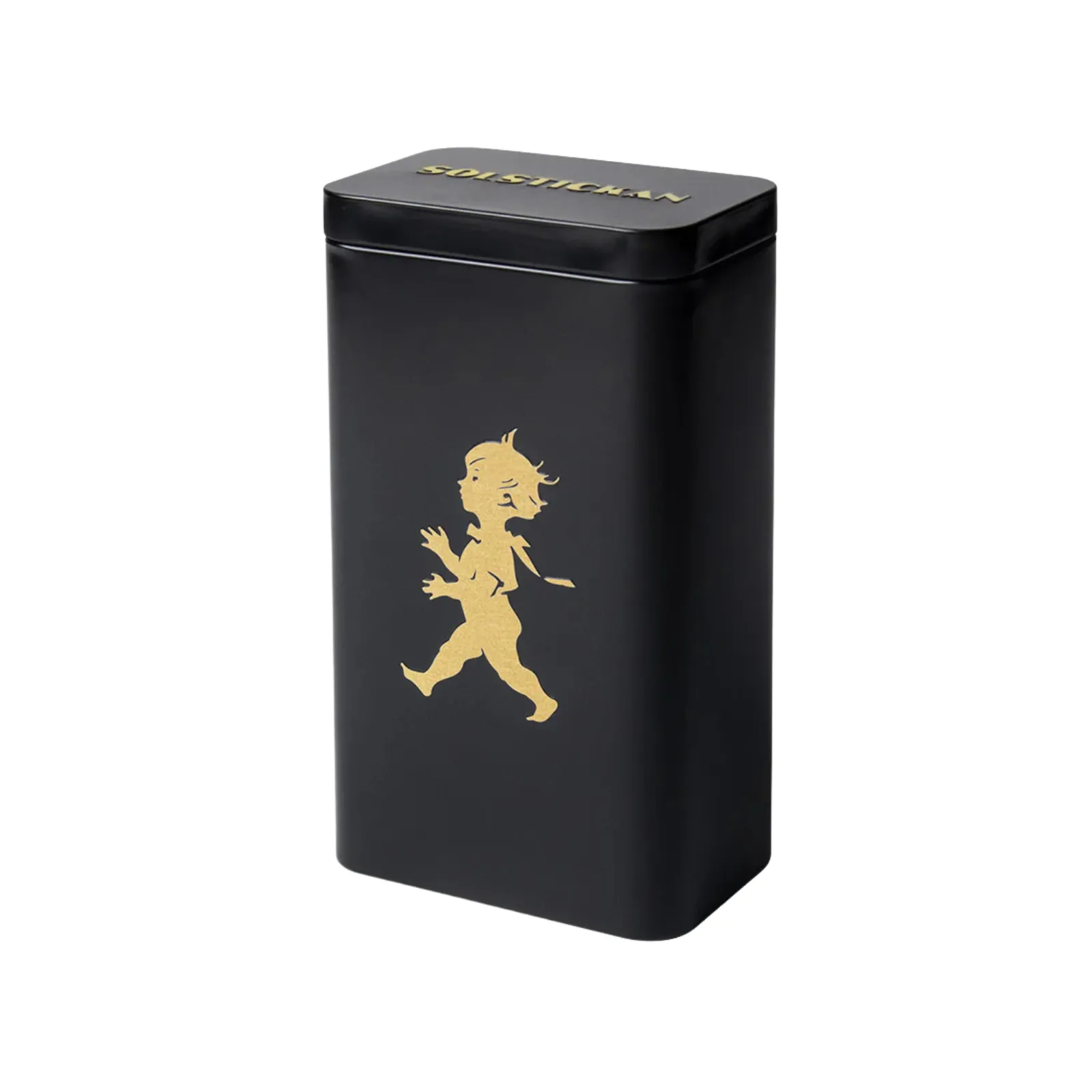 Kaffeburk Svart/guld