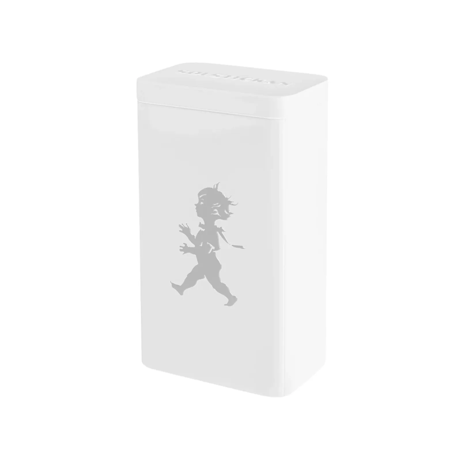 Kaffeburk vit/silver