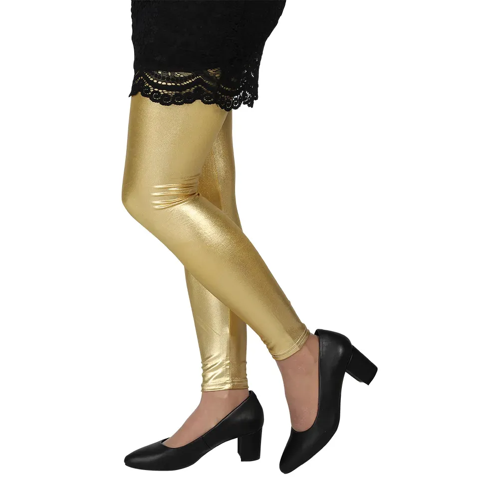 Leggins Gold Metallic