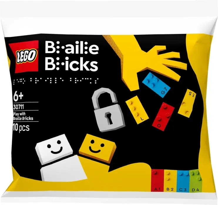 LEGO Braille Bricks 30711 Lek med punktskriftsklossar