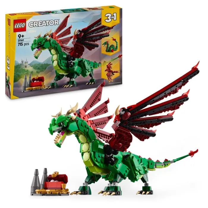 LEGO Creator 31161 Medeltida drake