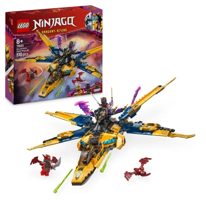LEGO Ninjago 71833 Ras och Arins superstormplan
