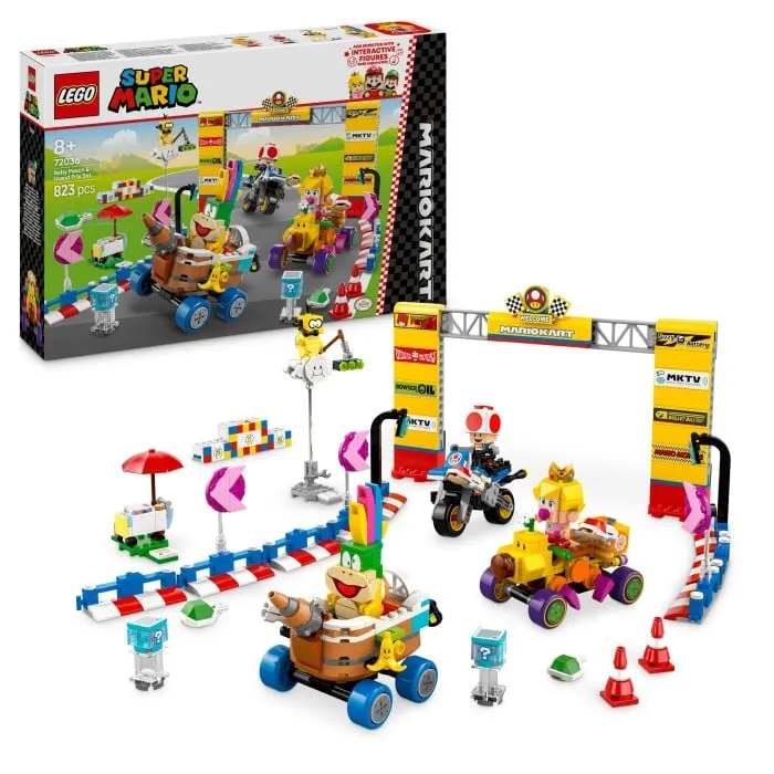 LEGO Super Mario 72036 Mario Kart – Baby Peach & Grand Prix