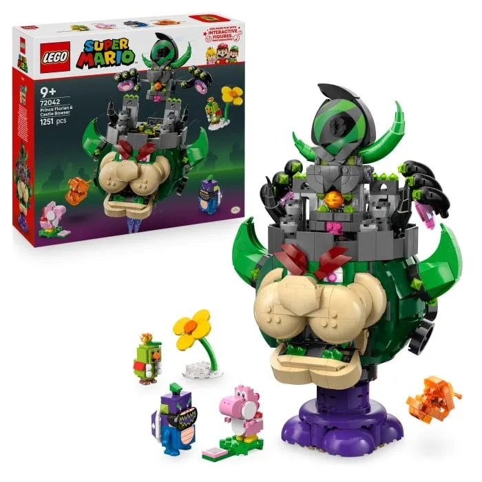 LEGO Super Mario 72042 Prince Florian och Castle Bowser