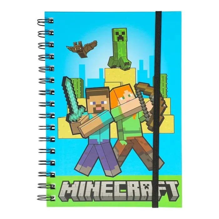 Minecraft Skrivbok A5