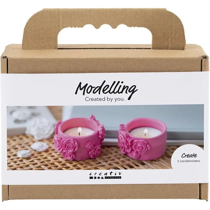 Mini DIY Kit Modellera - Värmeljushållare